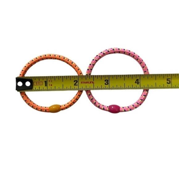 NWOT Pack of 6 Colorful Hairties - Picture 5 of 5